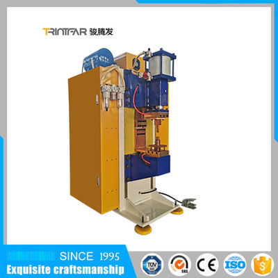 Panel Pintu Mesin Las Resistensi 50KVA Kaki Logam Stainless Steel Dioperasikan Spot Welder