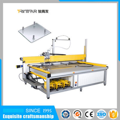 Otomatis CNC Aluminium Stud Welder Mesin Las Spot Multi Kepala