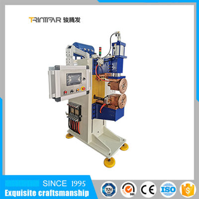 0,6 Sampai 2M / Min Rolling Spot Resistance Seam Welder Dengan Sistem Pengumpanan Otomatis