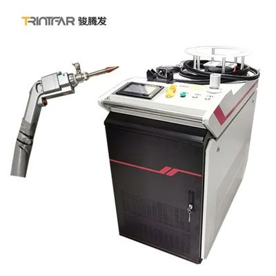 Peralatan Las Laser 1500W Mesin Las Solder Genggam Wobble Head Laser Welder