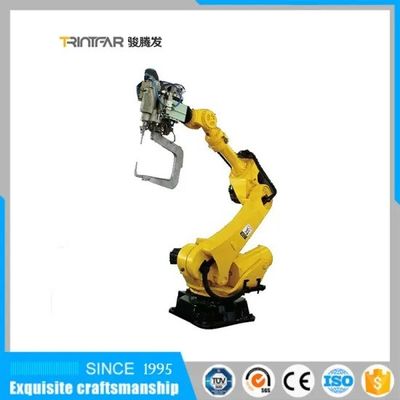 Rak Tangki Pipa Lengan Robot Pengelasan Laser Otomatis Mesin Las Robotik 6 Axis
