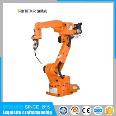 Rak Tangki Pipa Lengan Robot Pengelasan Laser Otomatis Mesin Las Robotik 6 Axis
