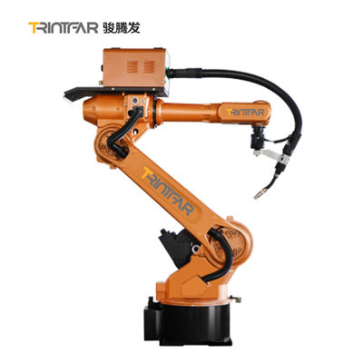 Rak Tangki Pipa Lengan Robot Pengelasan Laser Otomatis Mesin Las Robotik 6 Axis