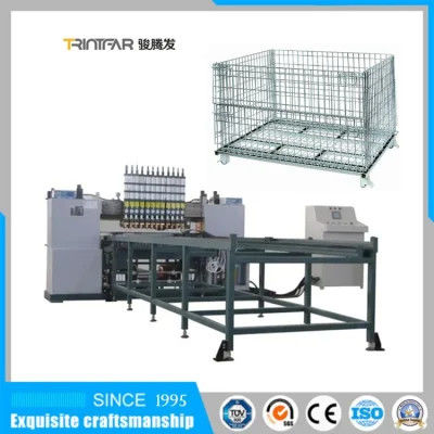 Mesin Las Wire Mesh Fleksibel Otomatis Multi Iron Spot Wire Mesh Welder
