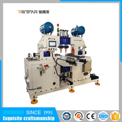 Otomatis BBQ Barbekyu Rak Mesin Las Mesin Pneumatic Spot Welding