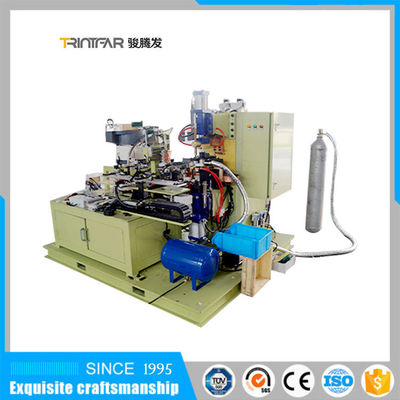CO2 Gas Mini Pengelasan Tekanan Tinggi Jalur Produksi Manufaktur Silinder Gas