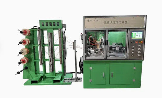 Mesin Las Kawat 120KVA Otomatis Pemotong Garis Metalik Tukang Las