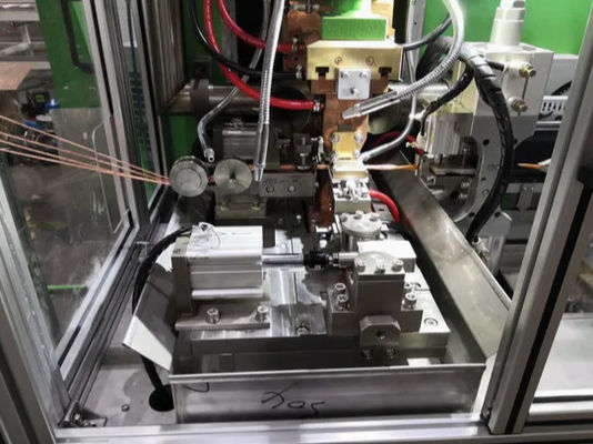 Mesin Las Kawat 120KVA Otomatis Pemotong Garis Metalik Tukang Las