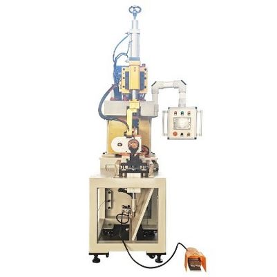 PLC mengontrol mesin las jahitan, dengan kisaran ukuran 300-900 milimeter dan kapasitas nominal 50 KVA.
