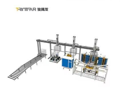 Panduan pengoperasian otomatis penuh / otomatis jalur produksi rangka tong IBC (dilengkapi dengan mesin bending) / jalur produksi tong otomatis penuh / produksi dan penjualan langsung pabrik lengkapi