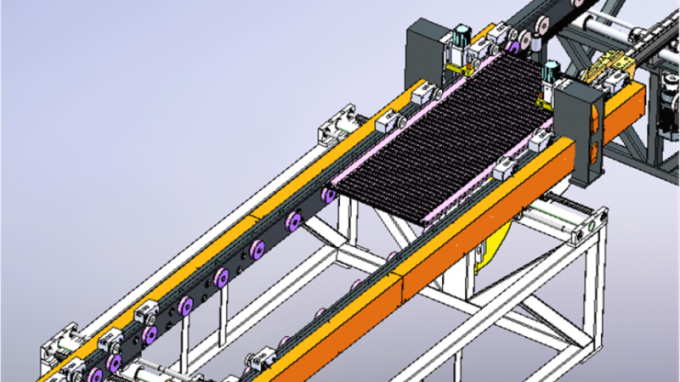 Jalur Produksi Radiator Panel Baja Trintfar Ketebalan sirip yang dapat disesuaikan 4