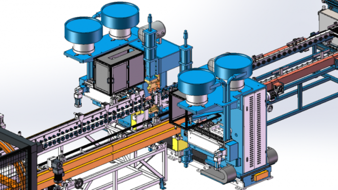 Jalur Produksi Radiator Panel Baja Trintfar Ketebalan sirip yang dapat disesuaikan 14