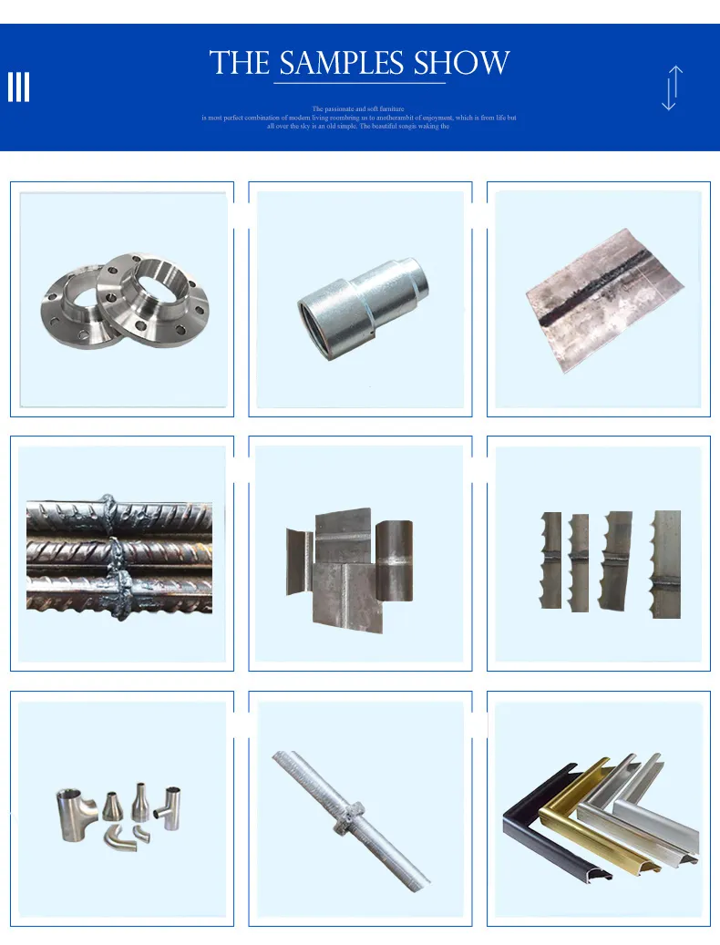 Tembaga Aluminium Hanging Portable Butt Mesin Pengelasan 4