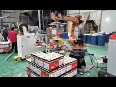 Industri Palletizing menumpuk Bawa Bag Grab Box Paket Robot Penanganan Robot lengan